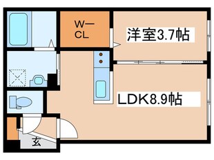 Alta Marea 月寒中央の物件間取画像